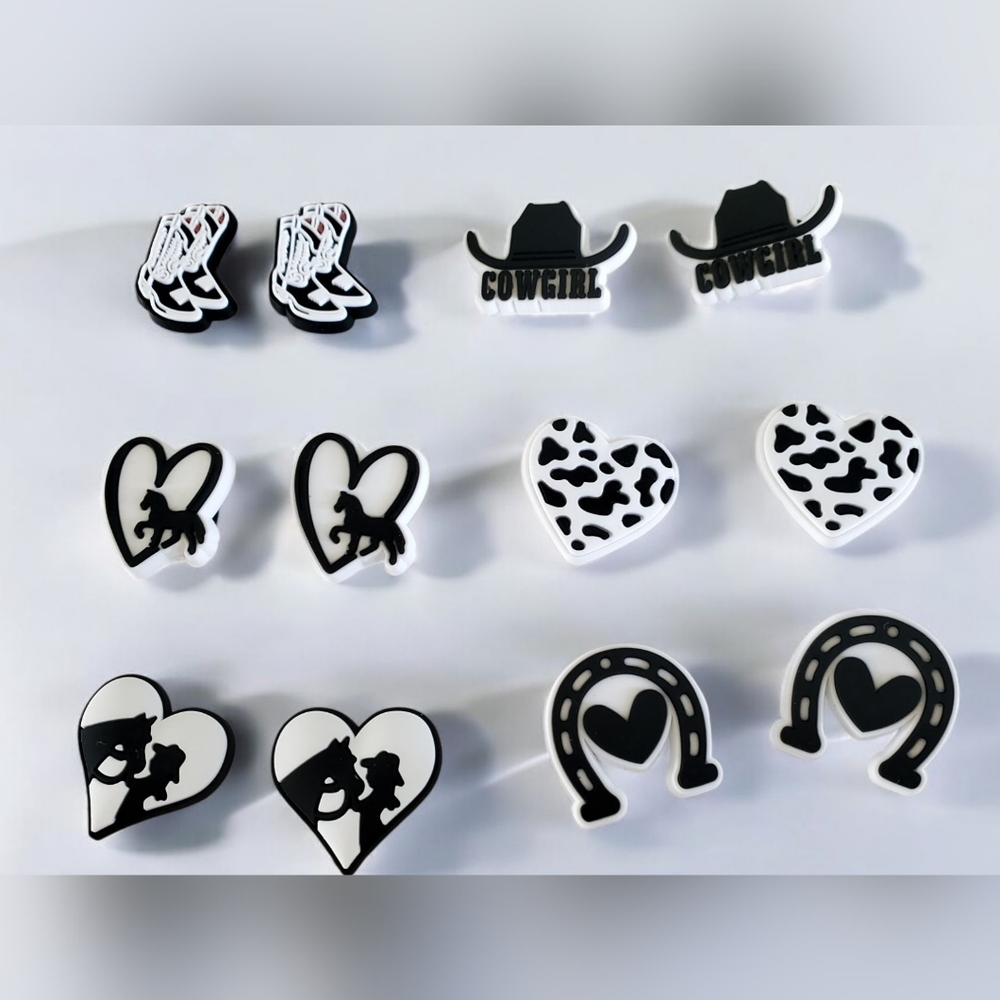 Cowgirl Croc Charms Set 🤠 Western Shoe Charms | Country Girl Accessories